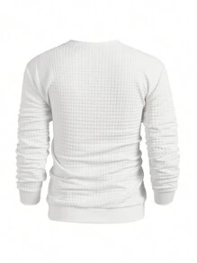 Manfinity Homme Men's Multi-Color Round Neck Casual Long Sleeve Sweatsuit, Sweatshirt - Multicolor - View 7