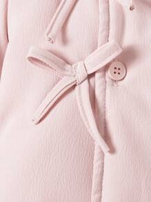 Baby Girls Hanfu Style Casual Quilted Outfit For Autumn