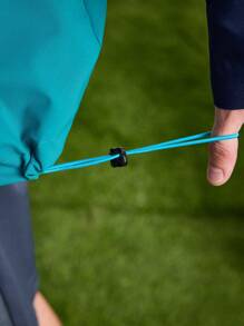 In My Nature 男士休闲字母印花撞色连帽户外夹克，春秋