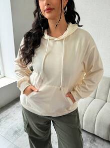 Sonchs Curiosities Artist Plus Size Women's Casual Loose Fit Hooded Sweatshirt For Halloween, Holiday, Vacation, Festival, For Workout, Ibiza Fits, Western Wear