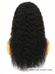 Water Wave Headband Wig Natural Black Color Unprocessed Brazilian Virgin Human Hair Machine Made Wig Easy To Wear Wig For Women - Natural Black - View 3
