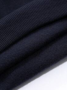 DAZY 女式字母印花超大连帽衫，秋装