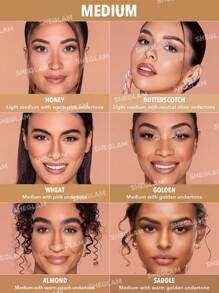 SHEGLAM Complexion Pro 持久透氣啞光粉底液樣品-馬鞍 品牌 美容 化妝 化妝品 適合女性與女孩 完美搭配夏季春季 Y2K 時尚 流行 生日 母親節禮物 假期 派對準備就緒 最佳顏色 - Saddle - 查看 5