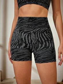 Activina Short de sport seamless affinant la taille, porter décontracté pour tous les jours - Noir - Voir 3