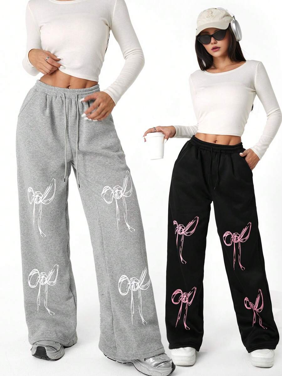 Teenager Girls 2024 Autumn Winter New Warm Cat Ear Hoodie Sweatshirt With Cute Cat Print - Multicolor - View 1