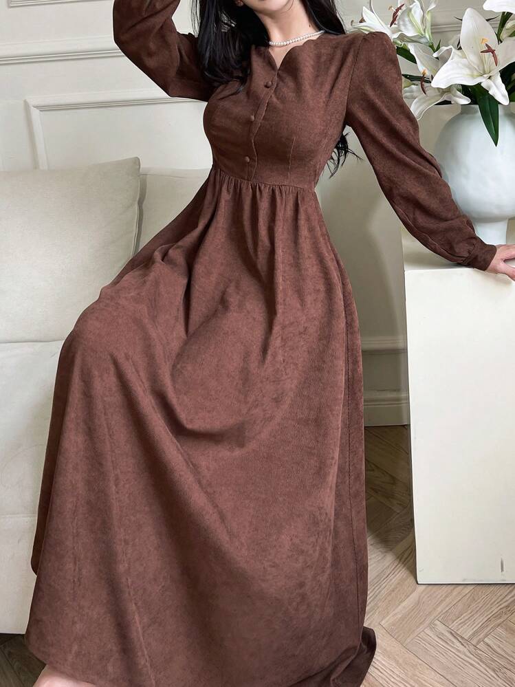 brown silk short dress Brown Estrellitas Silk Mini Dress main image 1