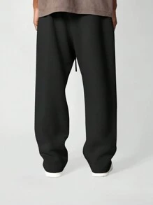 SUMWON Premium Fleece Jogger Sweatpants Athletic Training Loungewear Fitness Casual Athleisure Bottom With Side Pockets Fall Winter Workout Running Sport Pants - Black - View 6