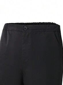 SHEIN Bộ trang phục phong cách quý ông cho bé trai tuổi teen - Áo sơ mi vừa vặn + Quần dài, Bộ đồ công sở/trang trọng tinh tế cho thường ngày, sinh nhật, đám cưới, tốt nghiệp, Giáng sinh, Halloween - Nhiều màu - Xem 6