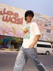 Manfinity VCAY SHEIN X Arab Artists Men T-Shirt Co-Ords