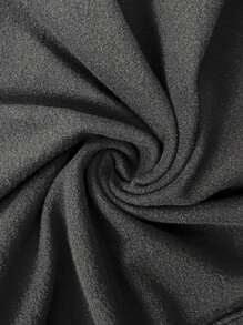 SHEIN Essnce 大码女士秋冬羊毛紧身裤，黑色紧身裤，女士紧身裤，2 个口袋秋季裤子，带口袋的紧身裤秋季女士服装冬季裤子 - 黑色 - 查看 7