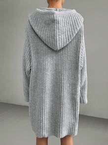 SHEIN EZwear Women's Turtleneck Long Sleeve Knit Dress