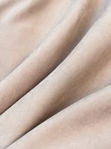 Abrigo medio holgado y cómodo de color beige para niña preadolescente, con capucha forrada y peludo cuello con bolsillos, abrigado para otoño e invierno