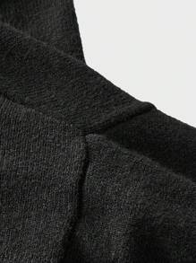 Manfinity VCAY Men's Loose Fit Crewneck Knitted Sweater - Olive Green - View 5