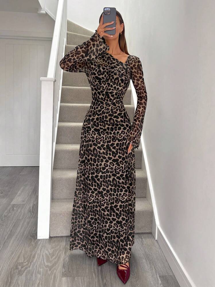 long spring dress Country Fields Maxi Dress, Cream Floral XS