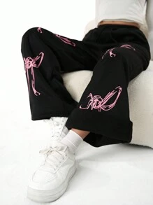 Teenager Girls 2024 Autumn Winter New Warm Cat Ear Hoodie Sweatshirt With Cute Cat Print - Multicolor - View 5