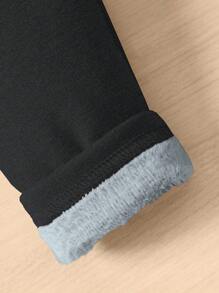 2 件套女婴休闲紧身裤套装