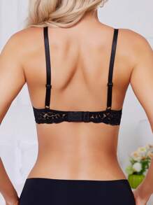 1pc Women's Lace Underwired Bra