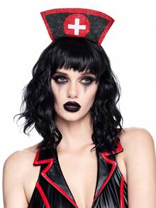 ROMWE Goth 1 件哥特式十字形发箍头带，适合女性，适合所有季节 - 彩色 - 查看 4