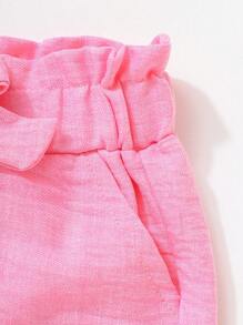 3pcs Baby Girls' Fashionable Print Leggings Set