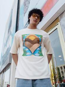 Manfinity VCAY SHEIN X Arab Artists Men T-Shirt Co-Ords