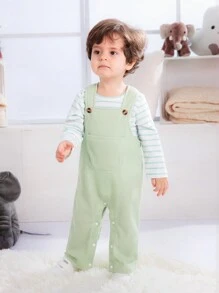 Comfortable Overalls For Baby Boys, Suitable For Daily Wear, Soft And Skin-Friendly Material