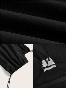 In My Nature 女士户外休闲城市通勤徒步裤 - 黑色 - 查看 4