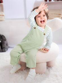 Comfortable Overalls For Baby Boys, Suitable For Daily Wear, Soft And Skin-Friendly Material