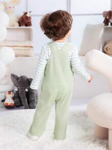 Comfortable Overalls For Baby Boys, Suitable For Daily Wear, Soft And Skin-Friendly Material