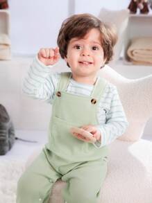 Comfortable Overalls For Baby Boys, Suitable For Daily Wear, Soft And Skin-Friendly Material