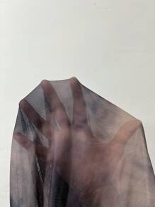 DreamSkyne Plus Tie Dye Mesh Bodysuit Without Lingerie - Multicolor - View 6