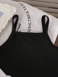 Bộ 3 món/Bộ áo nỉ trùm đầu họa tiết hoa ngắn tay cho bé gái + áo hai dây + quần dài Bộ trang phục mùa thu - Màu be - Xem 6