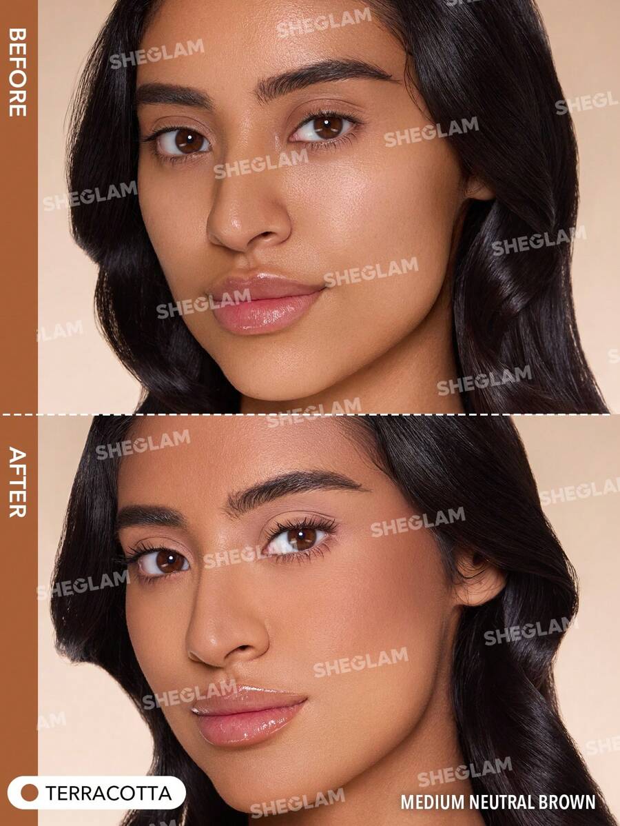 SHEGLAM Sun Beam Matte vloeibare bronzer - Terracotta | SHEIN Nederland