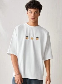 Manfinity RebelGame SHEIN X Arab Artists Men T-Shirts