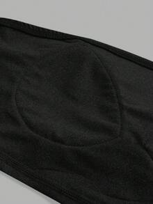 SHEIN SXY 3 件装 女式弹力露肩休闲百搭性感短款上衣 内置胸垫外出上衣 - 玫紅色 - 查看 5