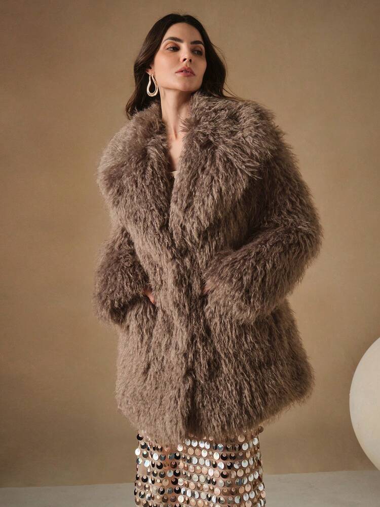 Fluffy Short Jacket