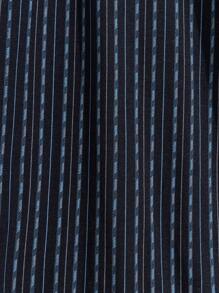 RueChic Men Stripe Printed With Pocket Regular Longsleeve Homewear Set - Black - View 12