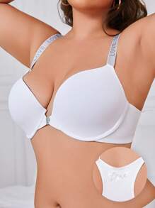 大码钢圈文胸，1 件