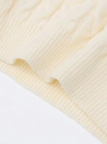 Set 2 piese pentru fetiță adolescente pulover și fustă mini de culoare uni, toamnă