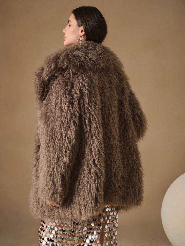 Fluffy Short Jacket