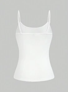 SHEIN Essnce Conjunto de 3 trajes de mujer que incluye: chaleco de traje de mujer, abrigo base de otoño con estampado de leopardo, top de tirantes espagueti negro, top de tirantes espagueti blanco. Estos tops de tirantes espagueti se pueden usar por dentro. Ropa de otoño para mujer con estampado de leopardo y tops de tirantes espagueti. Ropa de otoño para mujer talla grande con atuendos de Halloween.