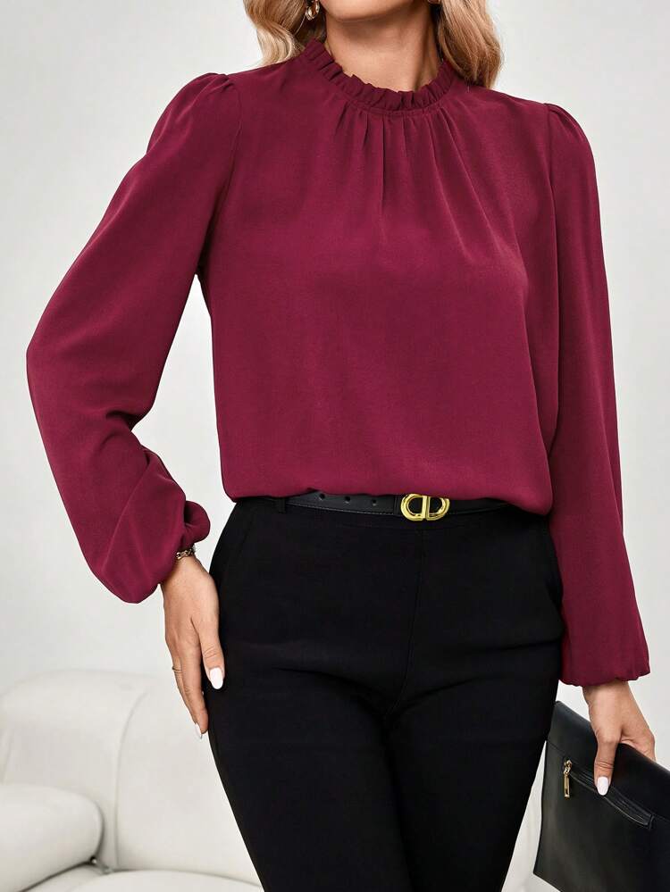 Going Out Tops Women Women's Shirt Women Outfits Fall Women Dresses Peplum Top Fall Shirts Burgundy Burgundy Top Fall Blouses Red Women Shirts Women Dress Shirts Tops With Sleeves Fall Women Dresses Winter Women Outfits
