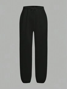 SHEIN 少女四件套校园运动裤套装，休闲街头风学院风百搭多色套装，包含运动裤，2024秋冬季款 - 彩色 - 查看 10