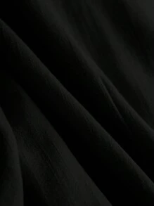 Franclia Casual Solid Color Blazer, Spring And Autumn - Black - View 7