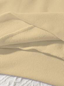 EMERY ROSE Sudadera con capucha con cordón estampado con letras "Esta mamá de perro lleva su corazón en la manga" y estampado de leopardo y huella de perro, para mujer talla grande