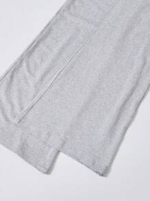 SHEIN Tween 女童字母印花喇叭休闲裤 - 彩色 - 查看 5