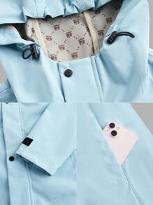 In My Nature In My Nature Outdoor Wear Waterproof Jacket For Women, Suitable For Camping, Hiking, Urban Commute - PFOA Free Blue