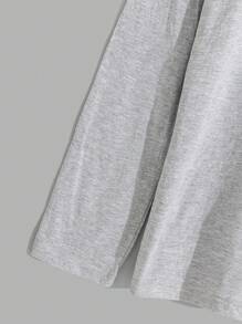 RueChic Men Stripe Printed With Pocket Regular Longsleeve Homewear Set - Black - View 10