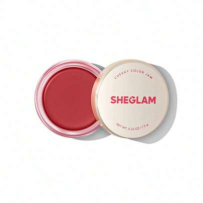 SHEGLAM Cheeky Color Jam-Rose Meadow 6 Shades Multi-Use Cream Blush Lip Cream Matte Highly Pigmented Blush Powder Face Makeup Red Blush Brand Beauty Makeup Face Paint Cosmetic For Women Girls Perfect For Spring Summer Ideal For Y2K Fancy Fashion Suitable For Birthday Mother'S Day Gift Rave Party Ready Best Color