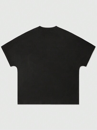 Street Life Men's Crew Neck Short Sleeve Graphic Print Casual T-Shirt