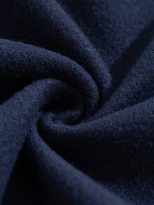 Manfinity Campus Court 男士纯色拼布前扣字母印花休闲棒球夹克，外出街头穿着长袖狂野拼色夹克，适合朋友、丈夫、男朋友的礼物，适合秋季